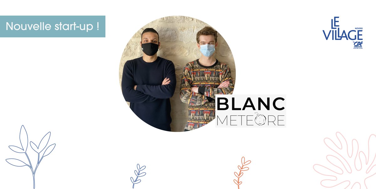 [START-UP] @blanc_meteore est la 1️⃣0️⃣e #start-up à intégrer Le Village by CA Nevers ! 
👉La start-up développe un outil d'automatisation créative à destination des professionnels, des collectivités, des associations, mais aussi des particuliers. 
#innovation #villagebycanevers