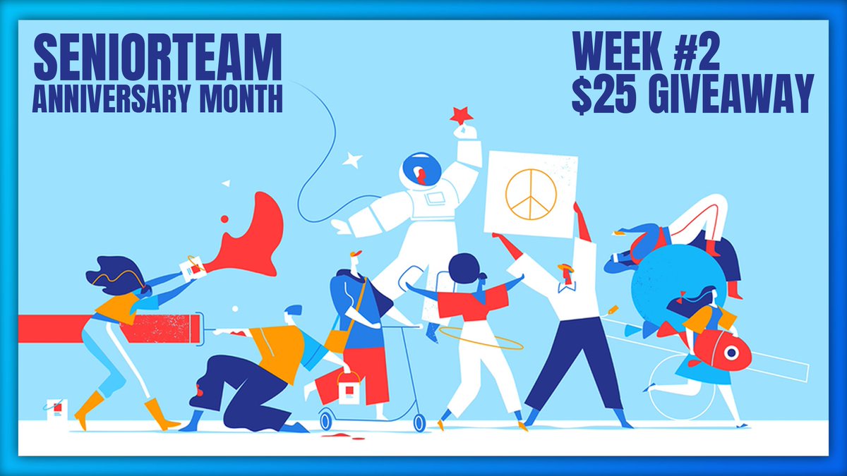 Senior Team 3 year anniversary week #2!

Giveaway will end on 15th April.

Enter our Twitter giveaway: 
+ Follow us
+ Retweet