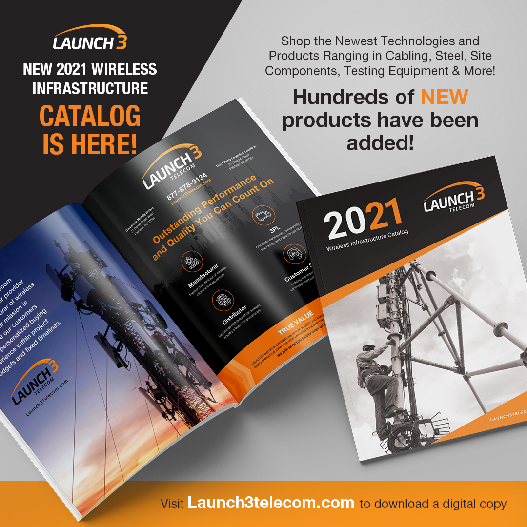 Launch 3 Telecom (@launch3telecom) on Twitter photo It’s here! Our 2021 Wireless Infrastructure Catalog is officially out – did we mention it’s fresh, new look with hundreds of new products added? Visit Launch3telecom.com to download your digital copy today! Request your print copy by sending an email to Sales@Launch3.net It’s here! Our 2021 Wireless Infrastructure Catalog is officially out – did we mention it’s fresh, new look with hundreds of new products added? Visit Launch3telecom.com to download your digital copy today! Request your print copy by sending an email to Sales@Launch3.net
