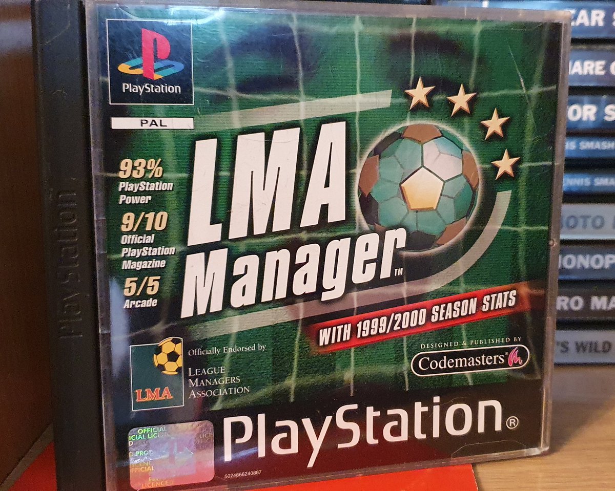 GamingMasterra2's tweet photo. #ThursdayFlashback
Upgrade or build a stadium from scratch, chose your sponsors, buy sell players and get West Ham relegated. All the fun of being a football manager.
#gaming #gamingcommunity #gamers #GamersUnite #Retro #RETROGAMING #retrogamer #retrogames #gamer https://t.co/52GOFu5WWP