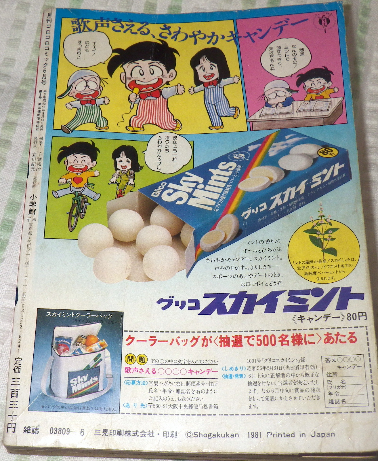 昭和レトロ◆グリコ　スカイミント◆お菓子の箱 昭和レトロ◇グリコ スカイミント◇お菓子の箱 - メルカリ