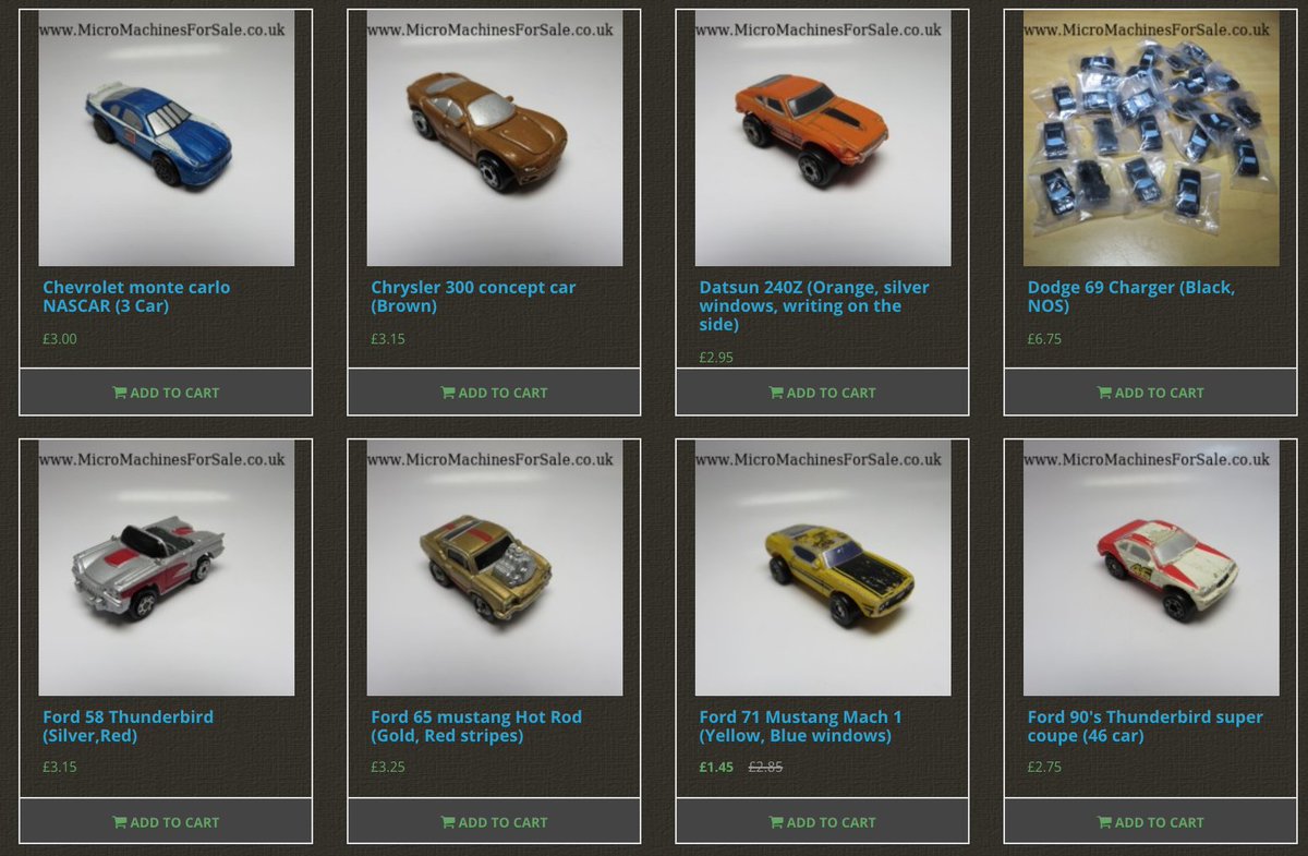 Micro__Machines's tweet photo. Lots of nice items to be found in the cars section. Look closely, plus many other items great for gap filling collections. ;) 
https://t.co/ZpH5n0jp3o

#micromachines #manymicromachines #micromachinesforsale https://t.co/aXpRid6I37