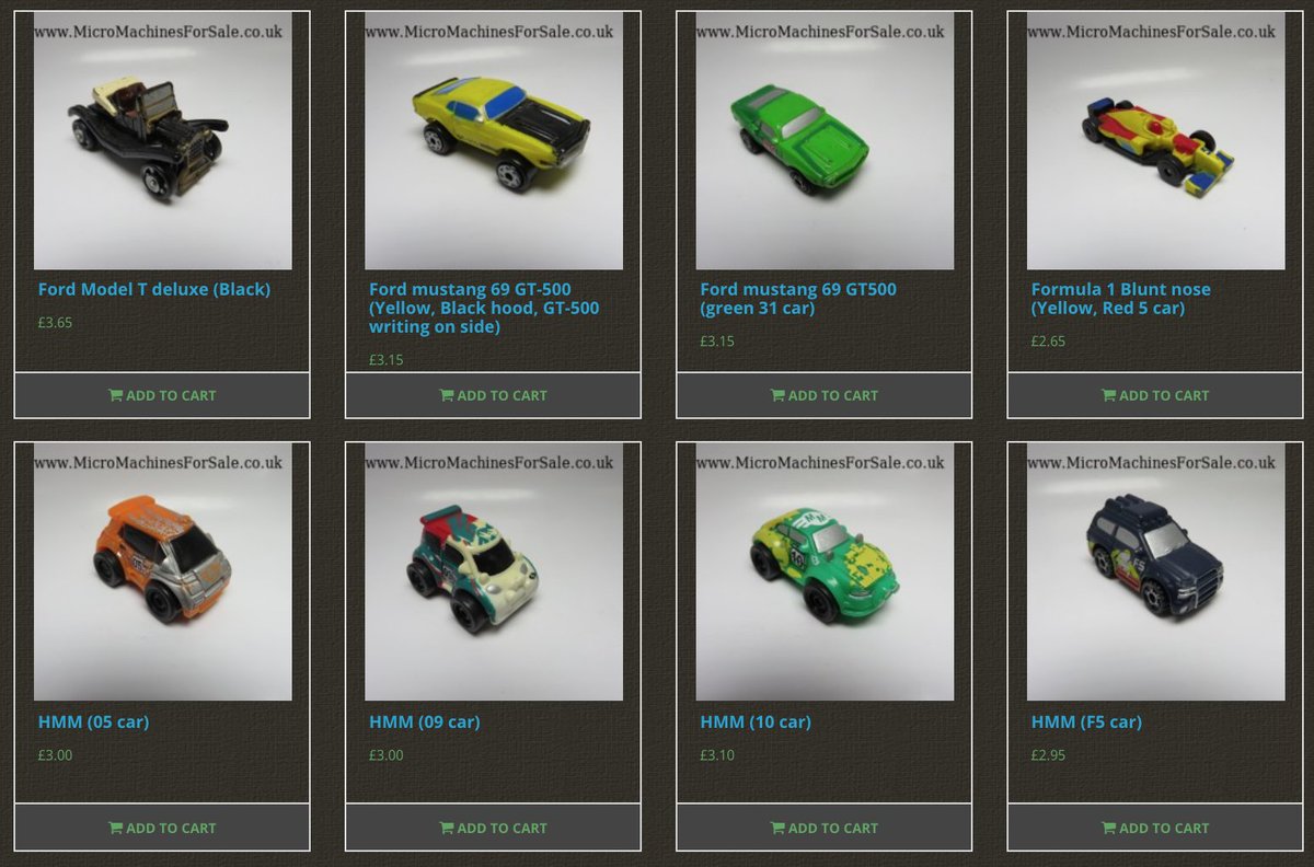 Micro__Machines's tweet photo. Lots of nice items to be found in the cars section. Look closely, plus many other items great for gap filling collections. ;) 
https://t.co/ZpH5n0jp3o

#micromachines #manymicromachines #micromachinesforsale https://t.co/aXpRid6I37