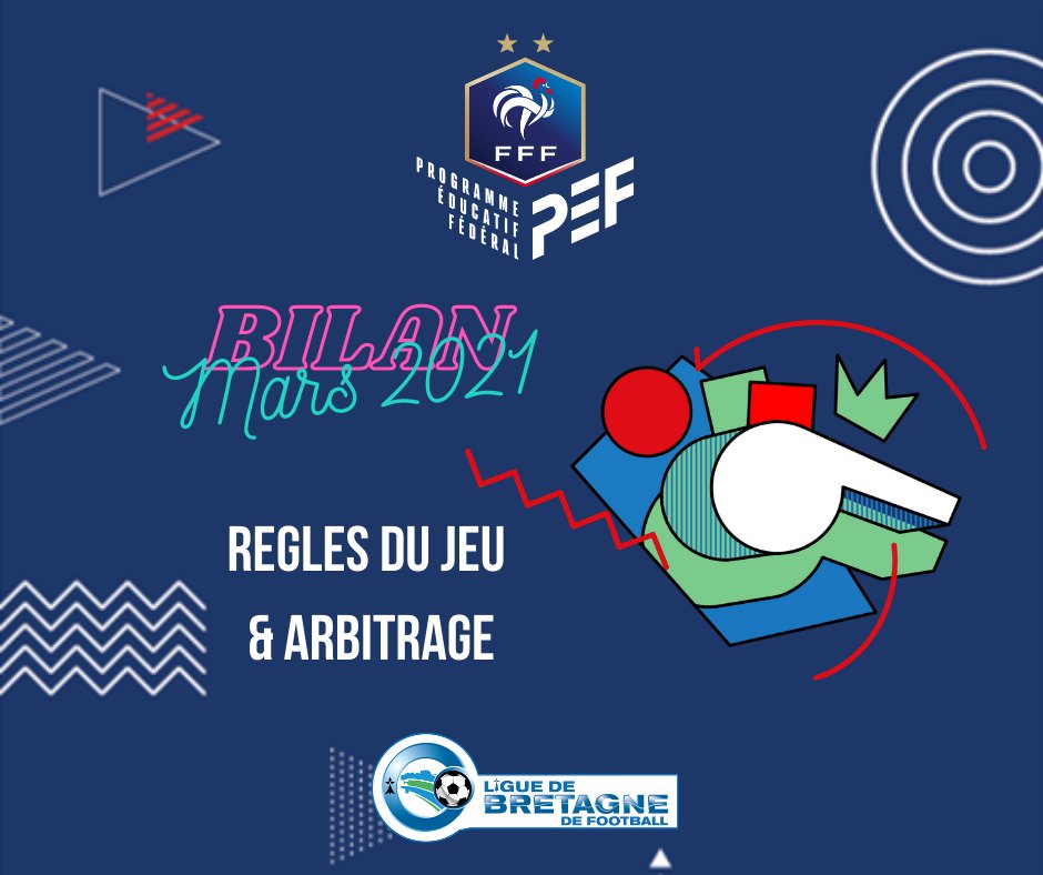 [ᴘʀᴏɢʀᴀᴍᴍᴇ ᴇᴅᴜᴄᴀᴛɪғ ғᴇᴅᴇʀᴀʟ]
➡️Le Bilan - Mars 2021 : bit.ly/3dP2GMX
Bravo à tous ces clubs qui s'engagent auprès des jeunes licencié(e)s via le #PEF !

<a href="/DistrictFoot35/">District 35</a> @KervellaYann1 <a href="/alcfoot/">ALC • AL Coataudon Foot | Officiel</a> <a href="/AsVitre1907/">AS VITRÉ 🦁</a> <a href="/ElvinoiseF/">Elvinoise Football</a> <a href="/ESPCHARTRESfoot/">ESP CHARTRES FOOT</a> <a href="/FCMordelles/">FC Mordelles</a>