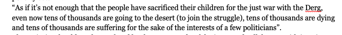 wdavison10's tweet image. After the PM confirmed there's a sustained insurgency ongoing, ENDF's General Kindu tells Tigrai TV that "tens of thousands" of Tigrayans are joining the resistance, corroborating consistent reports from the Tigrayan side that many are volunteering.
youtu.be/8rzX4RaFbK0