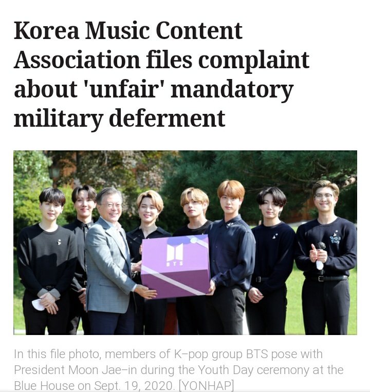 vminszi's tweet photo. same people who were riding on bts' name to get their artists an exemption? naurr there are so many layers to this https://t.co/uxTI2JUarl