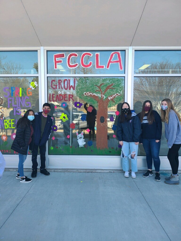 WAHS window painting! #tbt #ThrowbackThursday #wahs #FCCLA