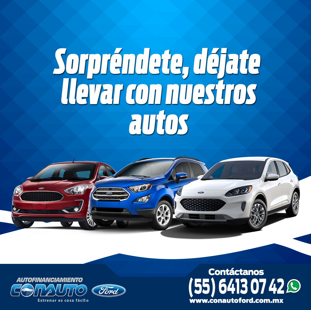 conautoford's tweet photo. En #conautoford puedes estrenar el auto de tus sueños, no te limites y conoce todas las promociones que tenemos para ti. #estrenarescosafácil https://t.co/o2Wh7fppXf