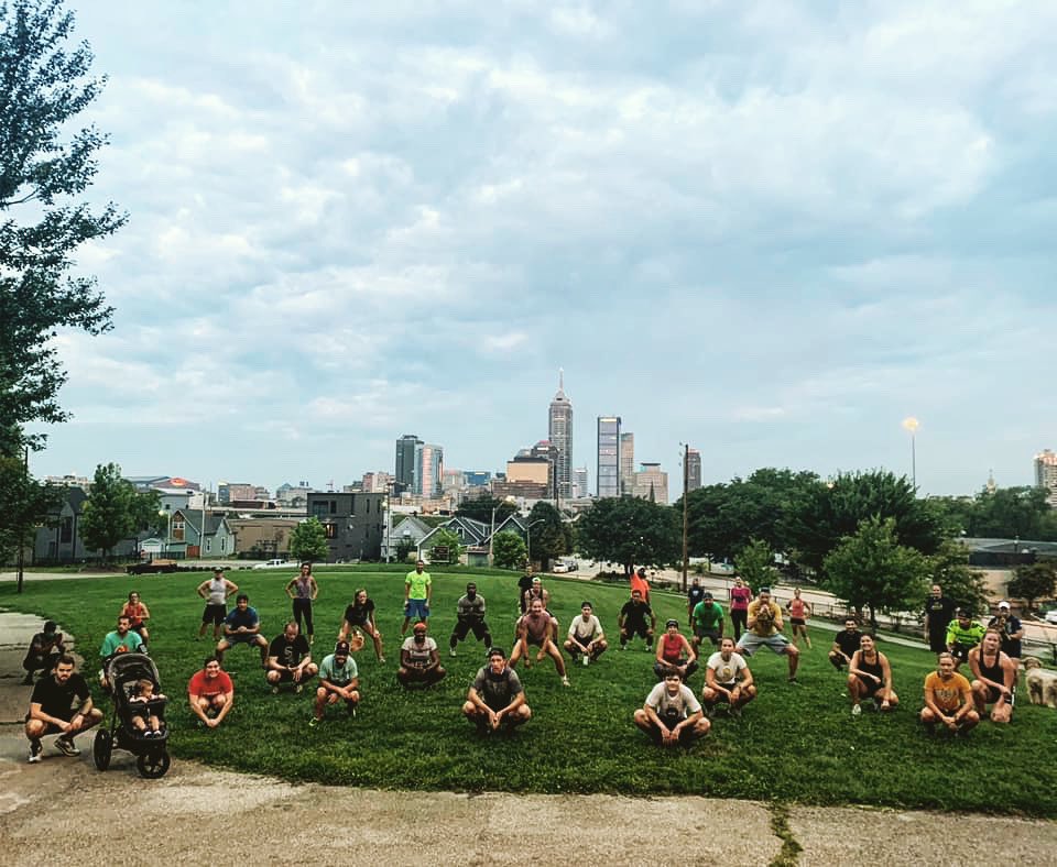 Nov_ProjectIND's tweet image. Up and at em’ at the highest point in Indianapolis! Join us tomorrow at 6 am sharp. 
Bonus: a beautiful sunrise and smiling faces. See you tomorrow!