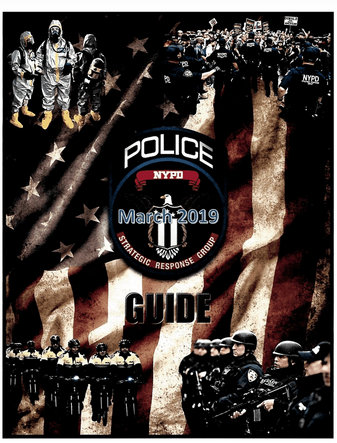 Just the cover of NYPD's Strategic Response Group (SRG) Guide is fashy as hell.