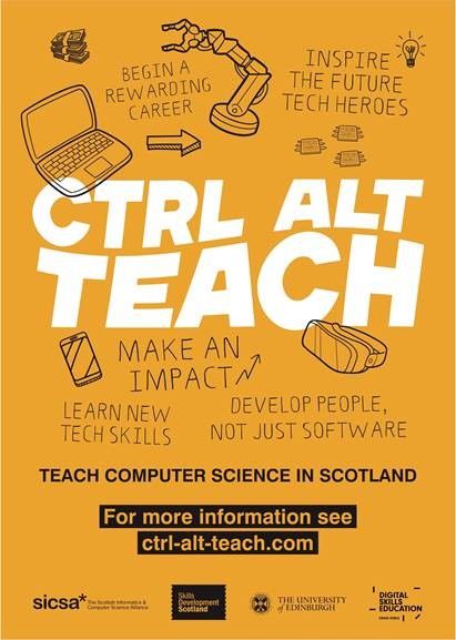 rgusocet's tweet image. There is a shortage of computing teachers in Scotland, which is a barrier to developing young people’s computer science, data & digital literacy skills. Watch this video to hear Scottish computing teachers talking about this exciting & rewarding career buff.ly/3s2vhTQ