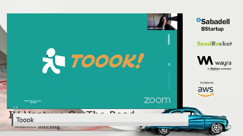 BStartup's tweet photo. #VentureOnTheRoad | Turno para #Toook!, startup especialista en transporte de última milla de manera personalizada para los comercio. https://t.co/xqlYB6udqc https://t.co/ok2ouiTPpO