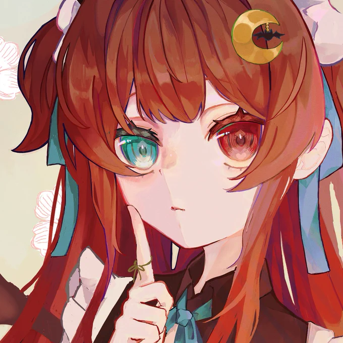 #にじさんじ五十音順に描いたら童田明治の時には画力上がってる説   
97人目 夢月ロアさん
#ロアート 