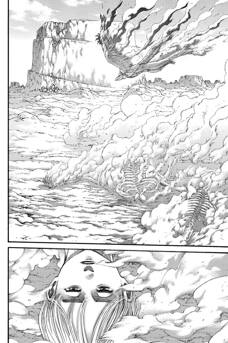  #aot139spoilers More credit where credit is due, this is a fantastic transition using classic symbolic imagery
