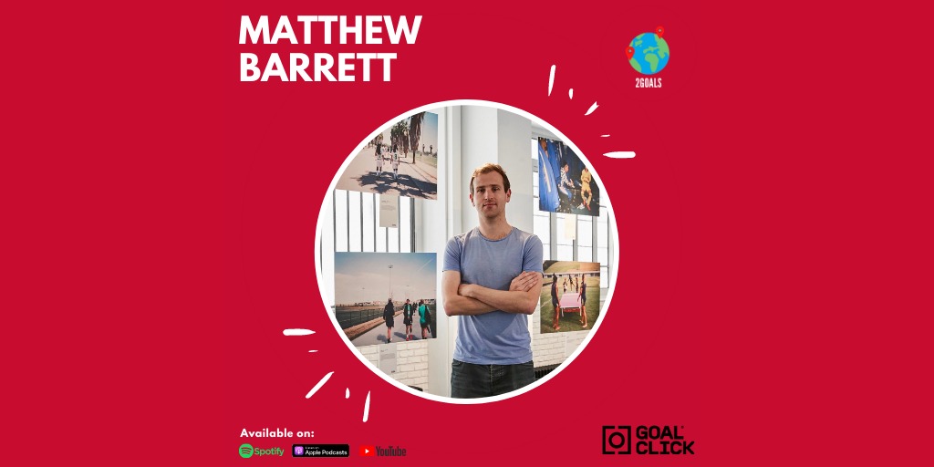 2goalspodcast's tweet photo. #Newepisode🎙️Matthew Barrett @matthewbarrett

➡️Co-founder of @Goal_Click 👇
A global football media and storytelling platform 

He will be discussing with us the importance of portraying⚽️, as seen and felt through the eyes of different individuals around the 🌎.

Link in BIO 🔝 https://t.co/Rak3QVWUNP