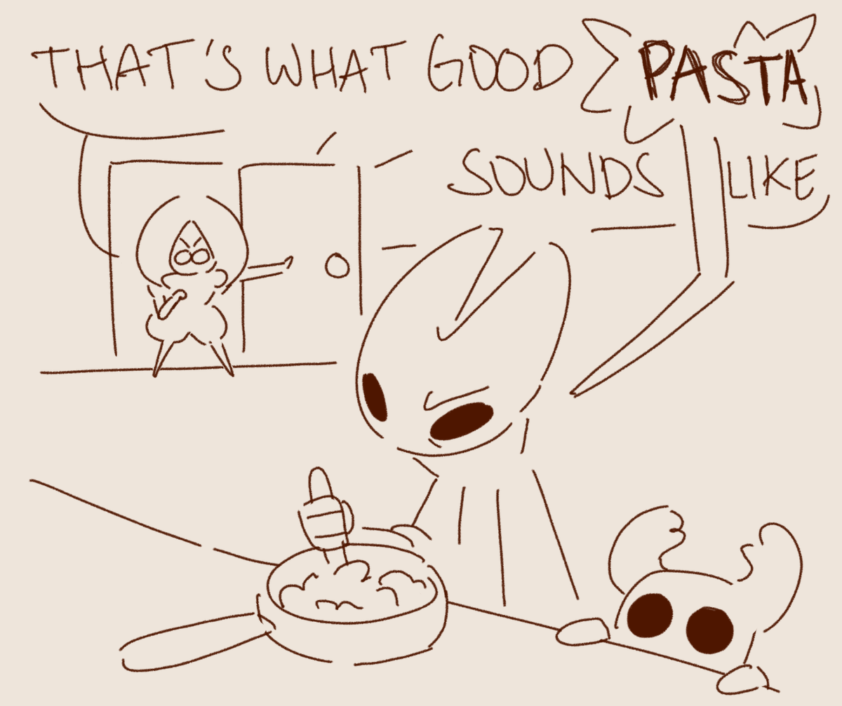 yup, that sure sounds like good pasta! 