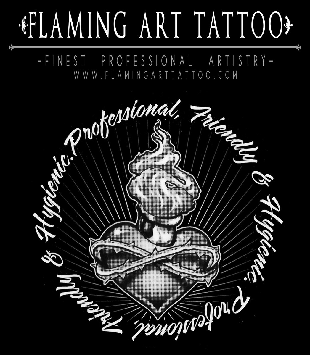 TeamUKOfficial's tweet photo. We do things different.

Please check out our first sponsor of the CDL Clan Clash and behind all of the prizes on offer.

Flaming Art Tattoo is a London based Tattoo store with some great artists and online options also.

All social links will be in comments show them some love. https://t.co/tjoKs22HYt