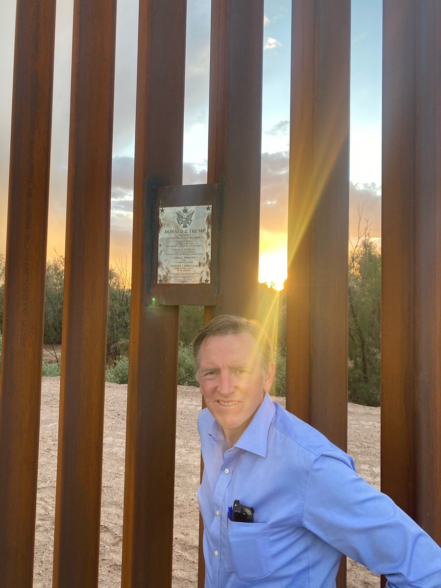 RepGosar's tweet photo. Border Walls are infrastructure. #infrastructure #realinfrastructure https://t.co/UjmiB154R5