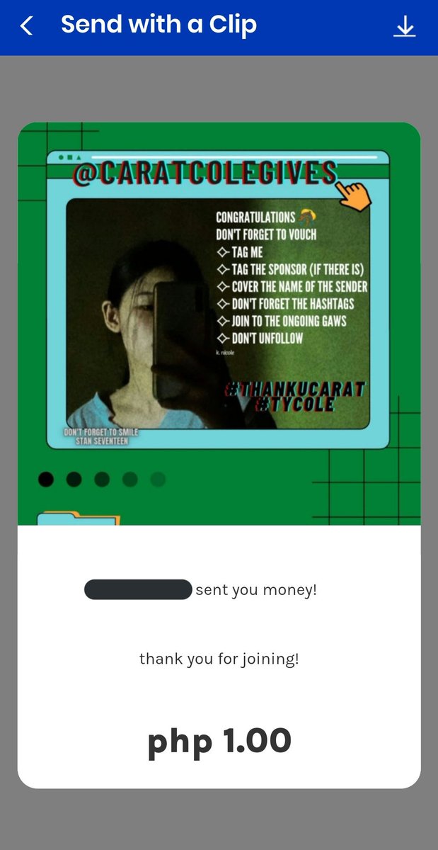 sokazi_giveaway's tweet photo. Thank you so much po, @caratcolegives @SVTgives !! ❤️ Nakakatuwa po ang questions kanina sa game. Nakakaenjoy po and at the same time may natutunang bago yung mga wala pa sa fandom ☺️
#THANKUCARAT
#TYCOLE https://t.co/qWnyVz85jx