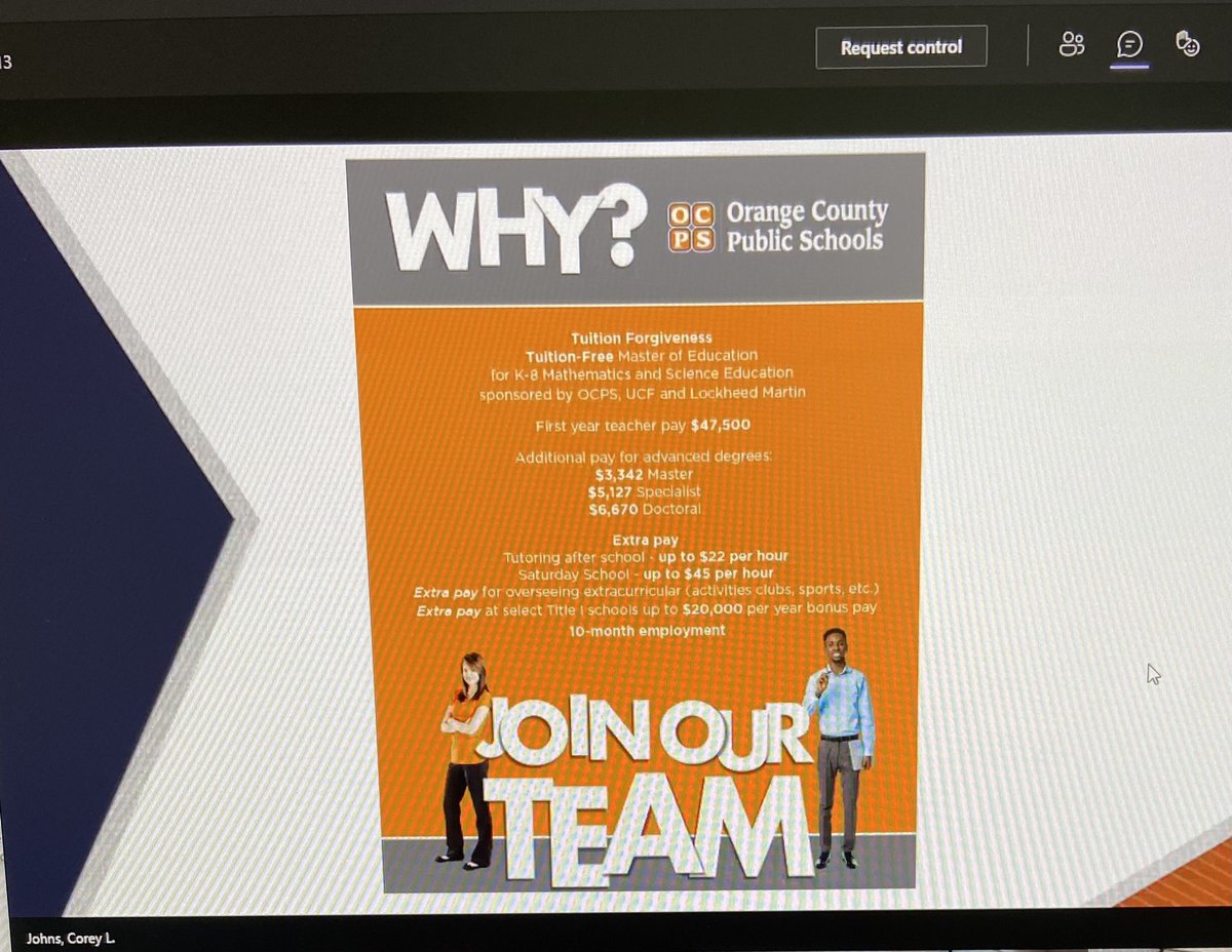 Corey Johns (@coreyj002) on Twitter photo This morning we met with our University Partners in preparation for next year. We are excited to welcome a new group of interns to OCPS in the fall and build lasting relationships with them. <a href="/bonnietoffoli/">Bonnie Toffoli</a> <a href="/nathalie_cumbie/">Nathalie Cumbie</a> <a href="/OCPSHR/">OCPS Human Resources</a> This morning we met with our University Partners in preparation for next year. We are excited to welcome a new group of interns to OCPS in the fall and build lasting relationships with them. <a href="/bonnietoffoli/">Bonnie Toffoli</a> <a href="/nathalie_cumbie/">Nathalie Cumbie</a> <a href="/OCPSHR/">OCPS Human Resources</a>