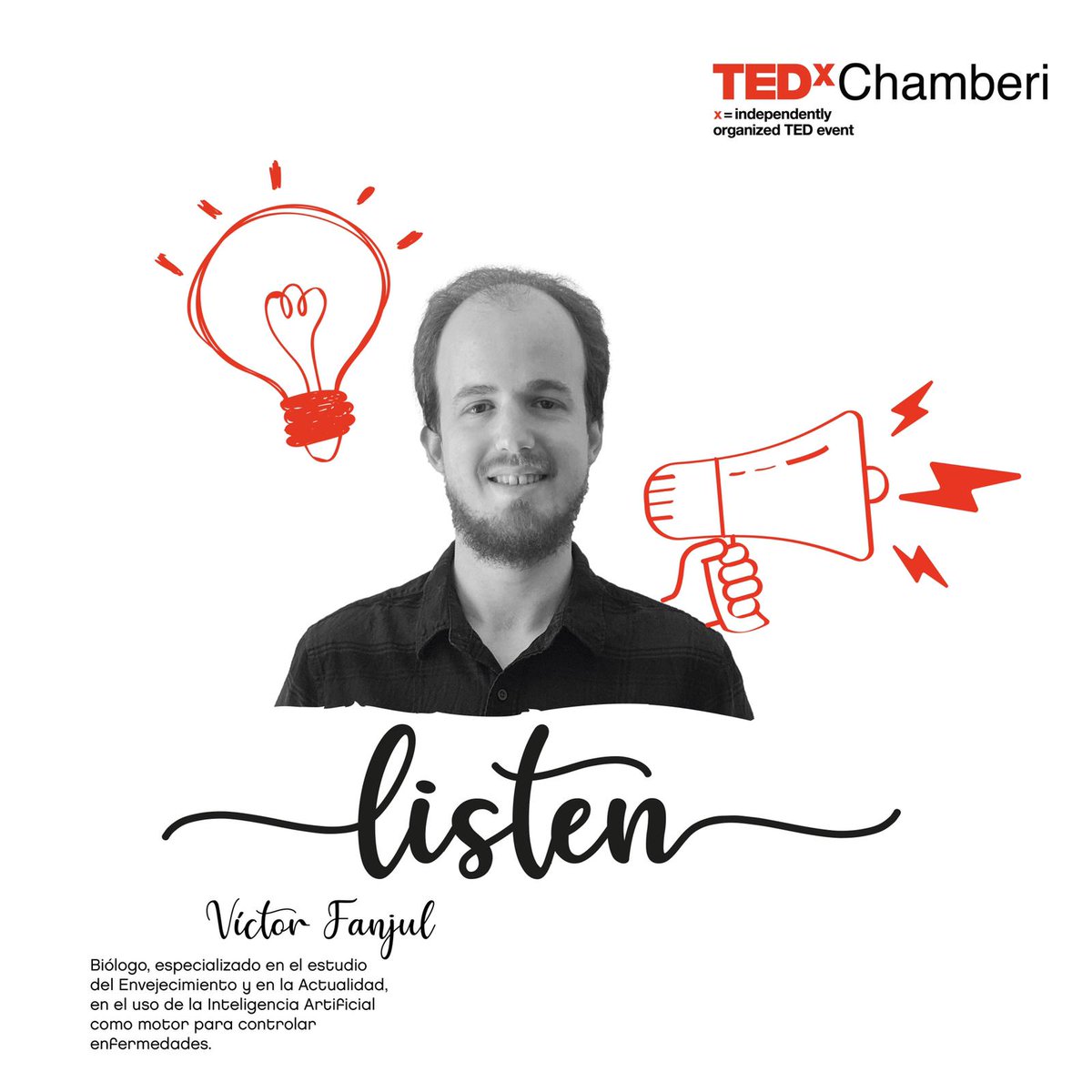 ¡Presentamos a nuestro tercer ponente! 🚀                                                                           

Víctor Fanjul es Doctor en Biociencias Moleculares y especialista en el análisis de datos biomédicos, colaborando en proyectos para mejorar la calidad de vida.