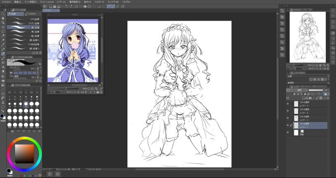 skebご依頼の亞里亞ちゃん描いてます(*`ω` *)なつかしすぎておっさん泣きそう
じいや推しでした(*`ω` *)9
ドロワーズの下にパンツ穿く穿かないは解釈色々あると思うので色々パターン差分込みで描こうと思います(*`ω` *)フリフリなんで結構時間かかると思います 