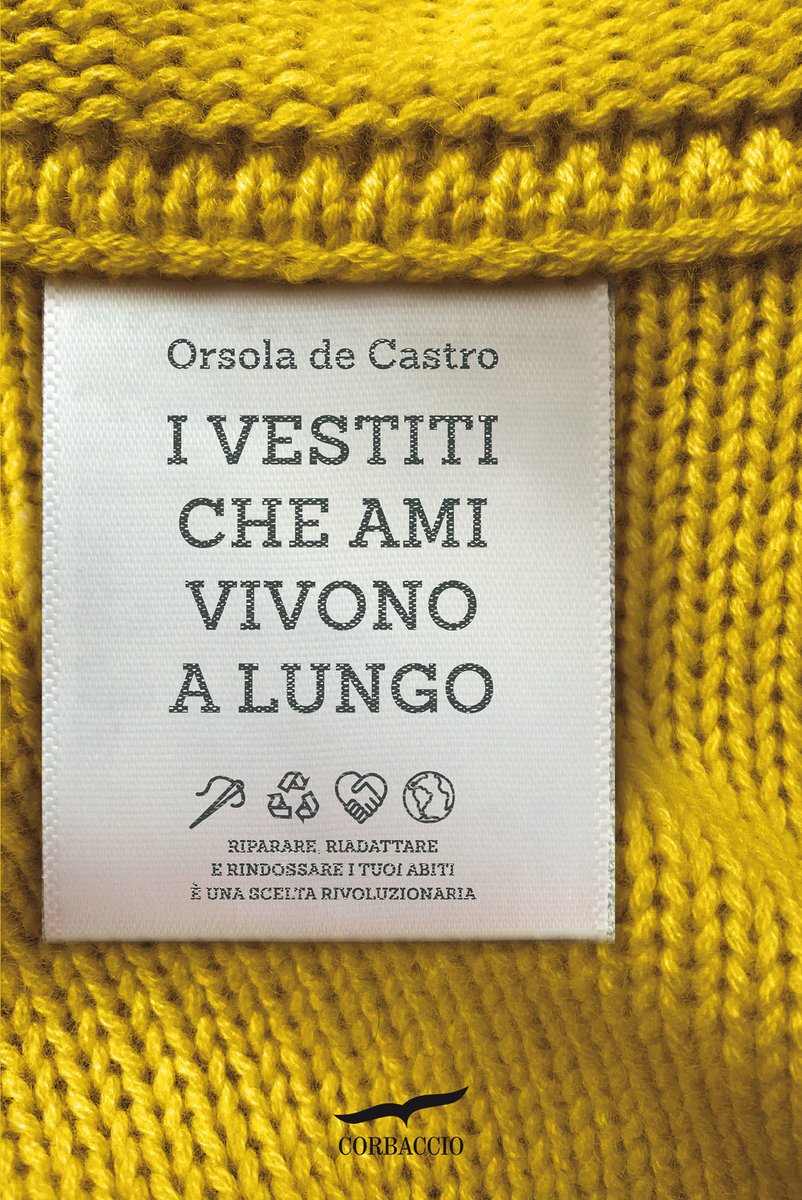 liviopartiti's tweet photo. Come ci insegna @orsoladecastro, comprare meno e meglio è uno dei gesti più impattanti che possiamo fare per il Pianeta.
#IVestitiCheAmiVivonoALungo @LibriCorbaccio
@Fash_Rev_Italia #moda #RiparareVestiti #ModaConsapevole
Ascolta la #conversazione https://t.co/Dyoq8b1ICZ https://t.co/J1F2SE7fJC
