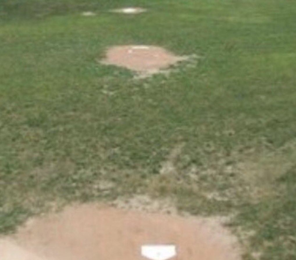 Wiffle ball fields just naturally appeared throughout the summer...
