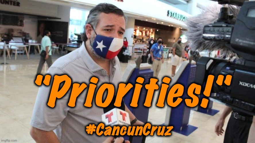 PIO2U's tweet photo. @kylegriffin1 #ResignTedCruz #LockTedUp #CancunCruz #InsurrectionHasConsequences #TraitorCruz https://t.co/0rwfEp5t5e