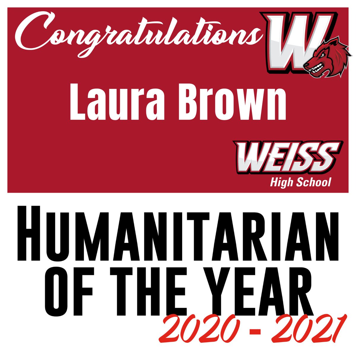 Weiss High School tweet media