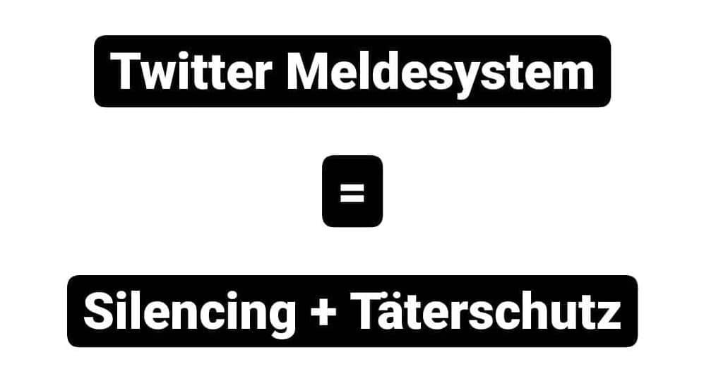 SalivaGlance's tweet image. Das Twitter Meldesystem ist vor allem eins: Eine Waffe gegen marginalisierte Menschen, das Opfer die sich wehren banned und Harassment einfach konsequenzlos stehen lässt. Das hat System, und ihr wisst seit Ewigkeiten davon und ändert nix @TwitterDE @TwitterSupport