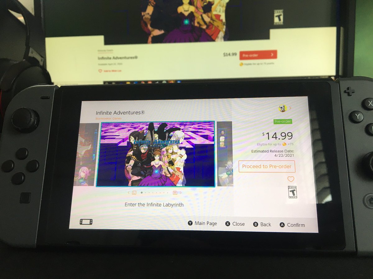 Oh how I’ve waited for the day this game would hit the Switch - so many wild memories working on it and friends made from showing it at cons and expos. Brings a dungeon crawling tear to my eye.