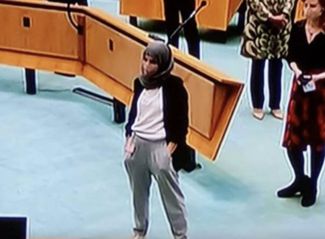 Een constante in de parlementaire geschiedenis: je erg druk maken over hoe vrouwelijke Kamerleden zich kleden. 
Links: Anneke Goudsmit, de eerste vrouw die een broek(pak) droeg in de Kamer (1969).
Rechts: <a href="/Kauthar_/">Kauthar Bouchallikht</a> Bouchallikht in hippe outfit. Ja, met hoofddoek. (2021) 
#kauthar