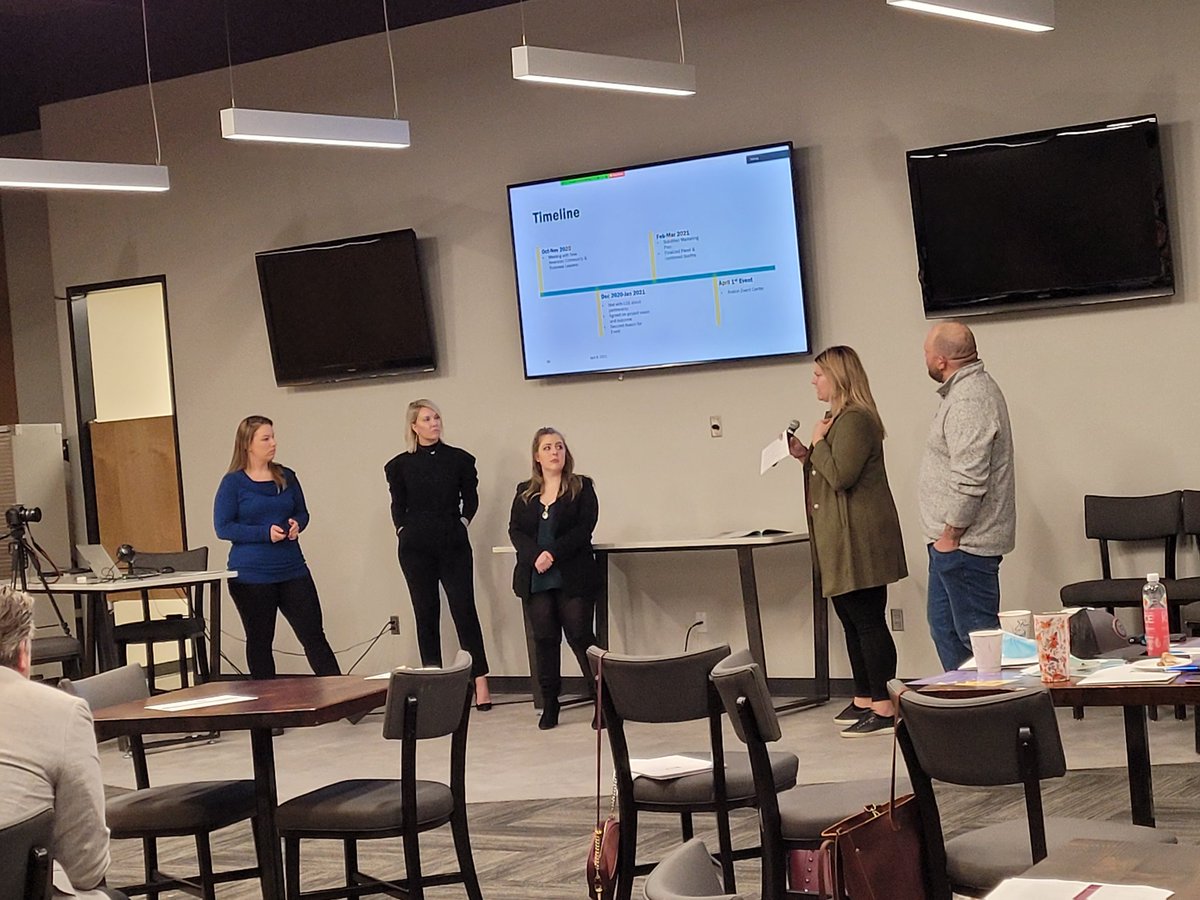 FMWFAlyssa's tweet photo. It is CCI Presentation Day! This is an exciting day where all #FMWFLeadership participants recap the hard work they put into their Community Change Initiatives throughout the year. Great news: this could be you next year! https://t.co/HzhMf5Sgzs apply today! https://t.co/GiibVN0B5x