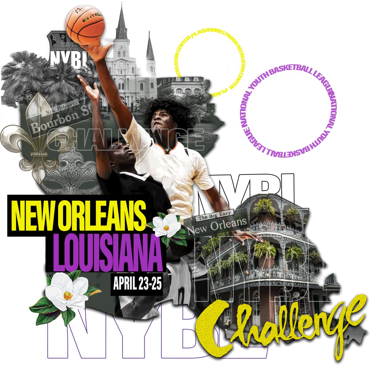Are you up for the next NYBL CHALLENGE?

🏀Compete April 23-25 in New Orleans!
🏆Earn Your Points 
🌎Compete for the NYBL Global Championship!

15 Points Needed to Qualify

Click to Get Registered➡️ basketball.exposureevents.com/163999/nybl-ch…