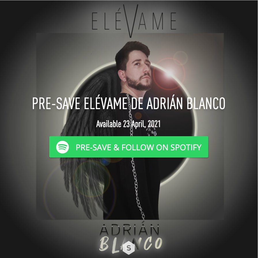justmeadri's tweet photo. 'ELÉVAME'
PRE-SAVE xa dispoñible para que sexas a 1ª persoa en escoitar a miña nova canción, que verá a luz o 22/04/21 grazas a @cdbaby 😊
Pre-save aquí ⬇️
➡️https://t.co/IMeiqNzjF1
#newsingle #presave #musicagalega #elevame #adrianblanco #musicista #producer #cantautor #poprock https://t.co/FLEMN9QrNN