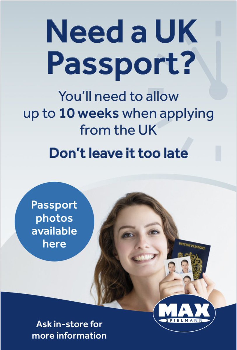 Dont leave it too late!! Also ask about our Apply and Go service!