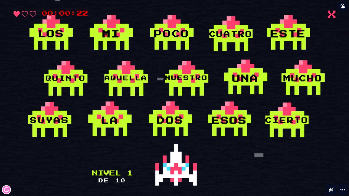 quiquesubi's tweet image. 🧵con los @genially reutilizables de los 10 juegos de #lengua para que el #claustrovirtual los podáis modificar a vuestro gusto:
-Super Mario y el Sintagma Nominal: cutt.ly/DcZFzOJ
-Determinante Invaders: cutt.ly/vcZFV48
-Parchís de verbos: cutt.ly/KcZGW0y