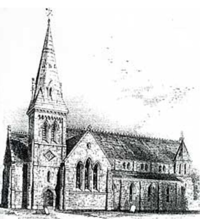 Next was St Matthew's Church on Talbot Street. First opened in 1856 and located atop a sandstone outcrop near Wollaton Street. The church closed in 1954 and demolished in 1957. Many of the fittings were transferred to the then new St Matthew's Church in Bestwod.