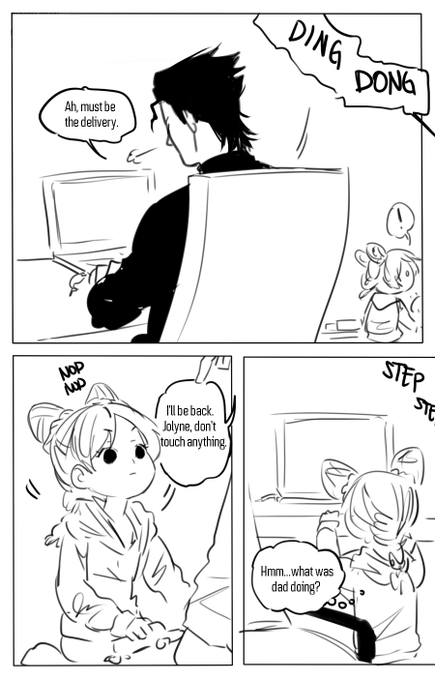Jotaro and jolyne repost that i did last 2019 based off an episode of TROS lol 
