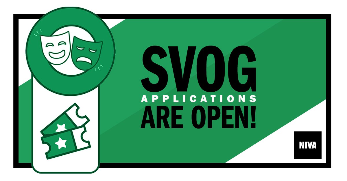 nivassoc's tweet photo. It’s all happening! 🙌 The SVOG Application portal is NOW OPEN! This is a huge day for the arts &amp; live venues across the country. We know how big this moment is and we've been working all year to get here. Submit your application 👉 https://t.co/9UmqOHpsCb https://t.co/zMaCwwZL9d