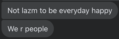 Best thing said to me by someone today 😂