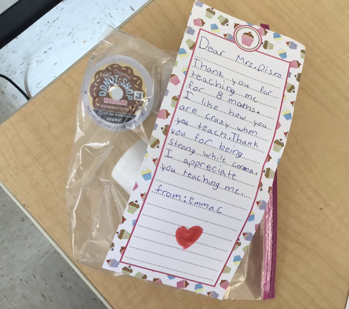 I am so lucky to have such sweet and thoughtful kids 🥺