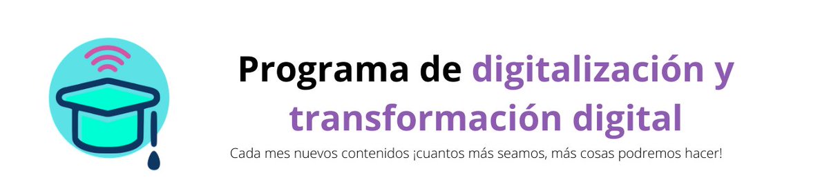 #SilviaTeOrienta #patrocinadores Programa de digitalización y transformación digital <a href="/edukalizando/">Edukalizando</a> Accede a contenidos formativos exclusivos cada semana y ahora de regalo con tu suscripción anual consigue tu dominio y alojamiento gratis buff.ly/3tdt09l