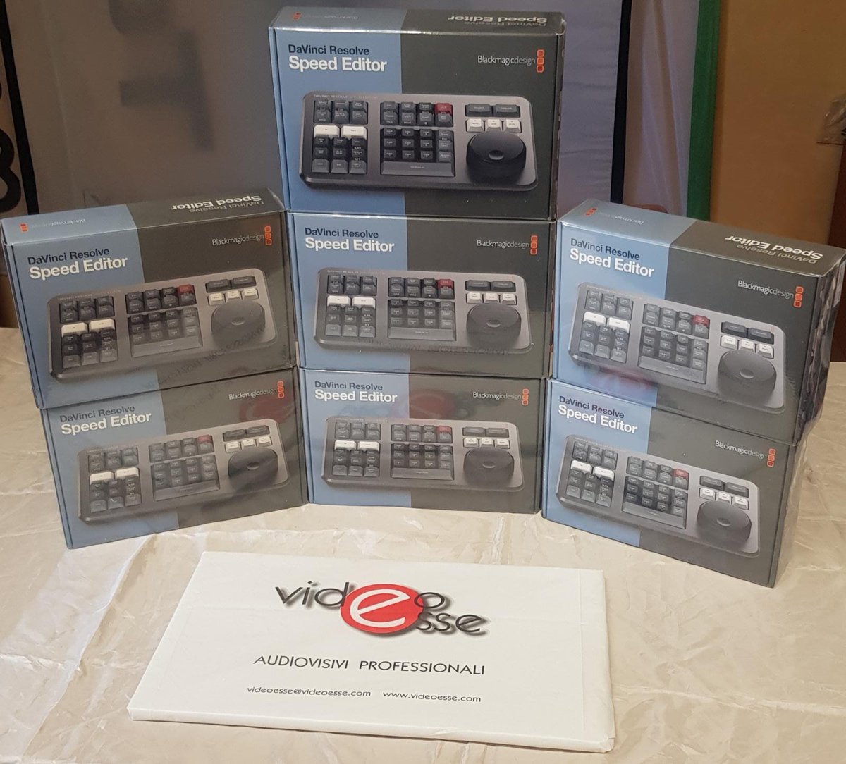 VideoEsse's tweet photo. New arrival! 

#videoesse #videoestore #davinci #resolve #blackmagic #design #editor #broadcast #videomaking #videomaker https://t.co/HmQ21C34eC