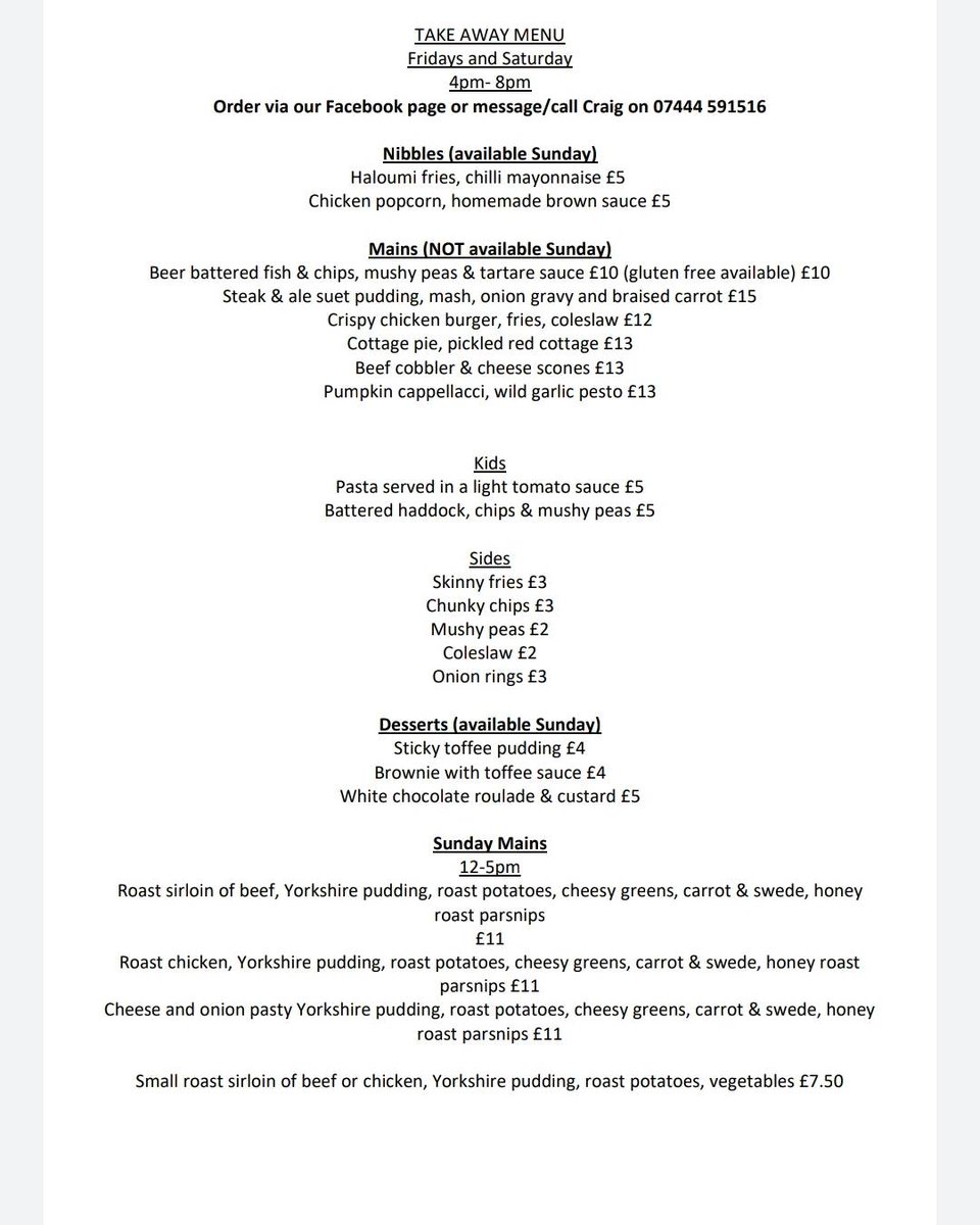 The wait is almost over and we are busy preparing to open for Al Fresco dining but in the meantime how about a takeaway for the weekend? #brownhorseinn  #almostfriday #takeaway #lockdown3