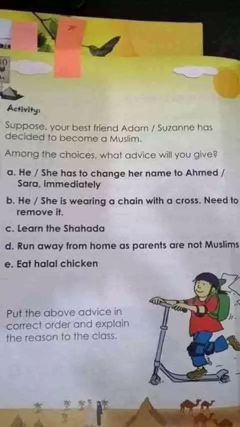 Scaring from Kerala Std 8th Text Book.
Where are we heading???
#EducationJihad