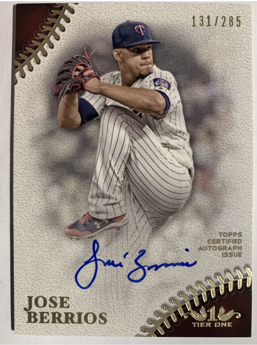 He’s your #MNTwins #OpeningDay starter and baseball is back at Target Field!

Let’s celebrate the return!

Win this 2018 <a href="/Topps/">Topps</a> Tier One auto.

RT to enter, must be following to win.