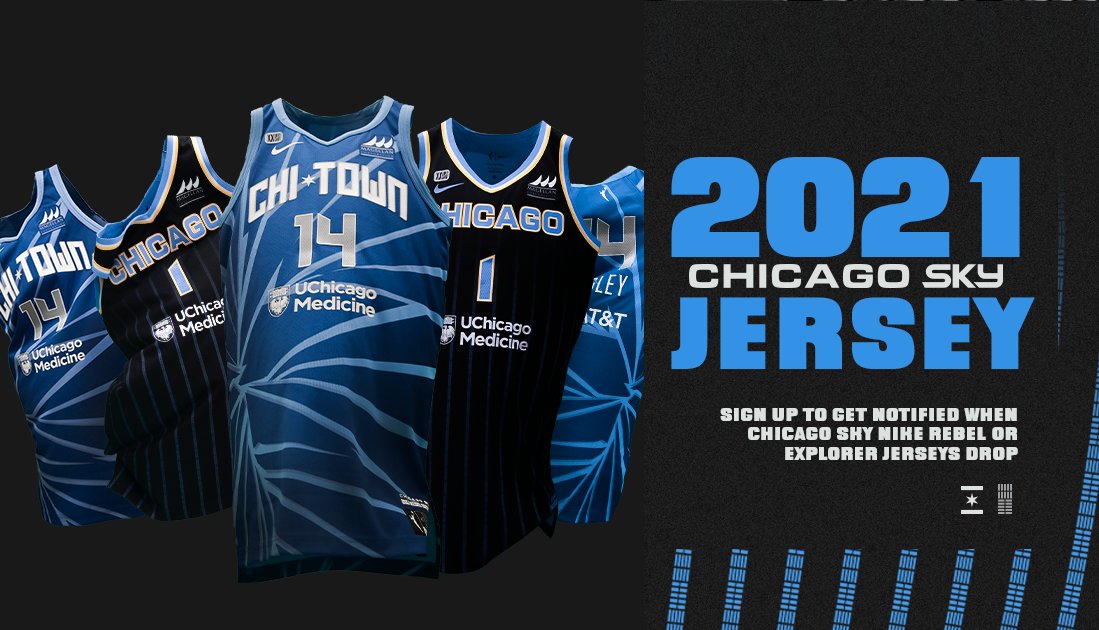 chicago sky basketball jerseys