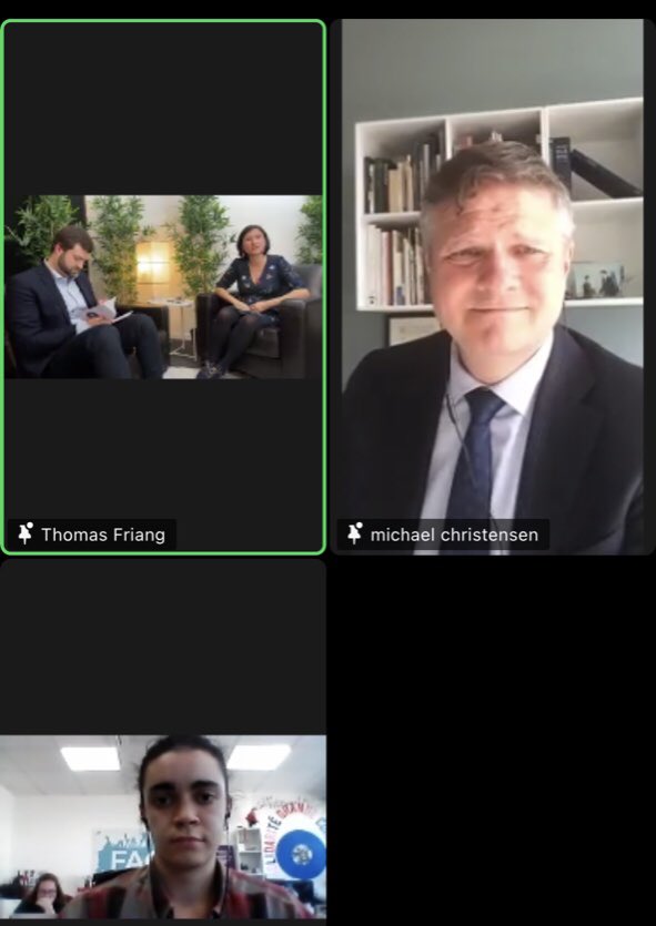 DKAmb_France's tweet image. Merci pour ce dialogue fructueux @odelphine @TomFriang dans le cadre #LeGrandTour @opendiplo avant le forum #NotreGénérationÉgalité cet été à Paris. Merci au courage et bonnes questions de la sté civile. Ensemble continuons à nous battre pr l'égalité des droits pr tous les genres